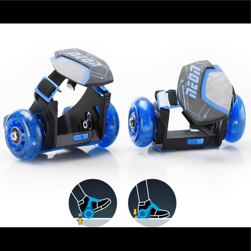 Neon Pop n Lock Street Rollers